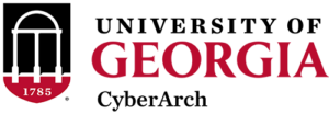 University of Georgia CyberArch logo